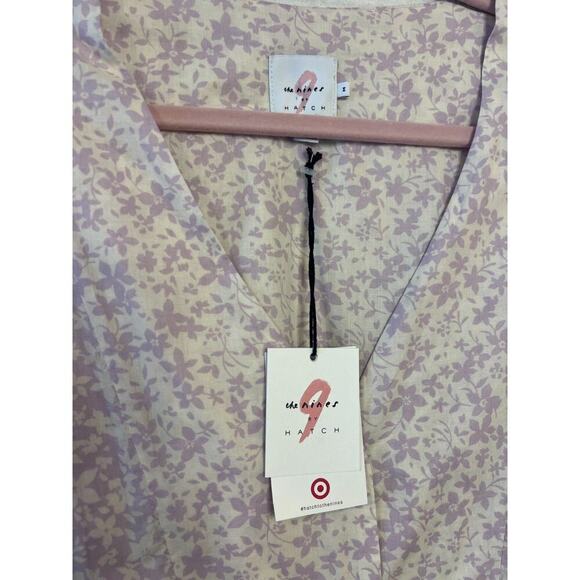 The Nines By Hatch For Target Dress Purple White NWT - Picture 4 of 5